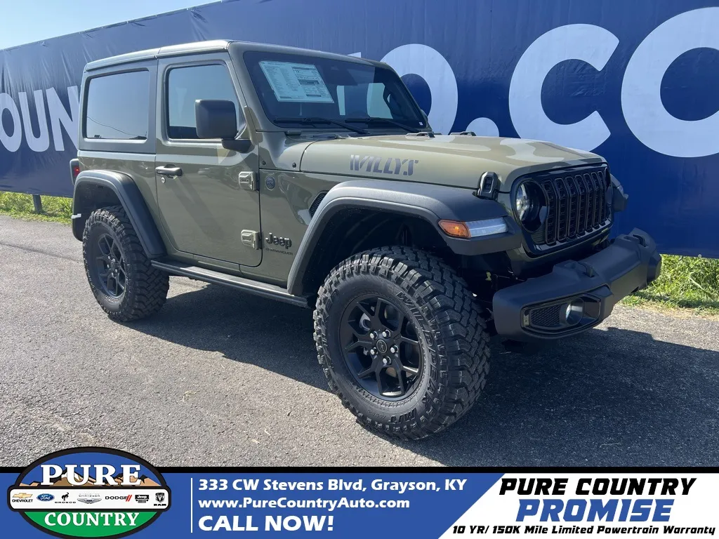 Unknown 2025 Jeep Wrangler Willys for sale in Grayson, KY