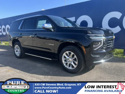 Black 2025 Chevrolet Tahoe Premier for sale in Grayson, KY