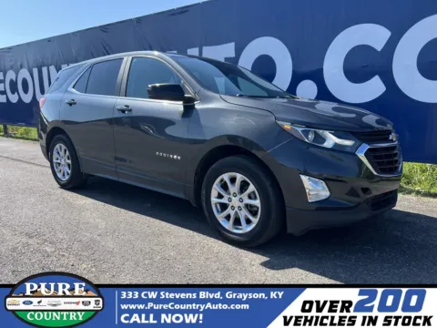 Gray 2021 Chevrolet Equinox LT for sale in Grayson, KY