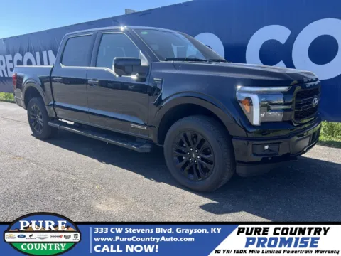Black 2025 Ford F-150 Lariat for sale in Grayson, KY