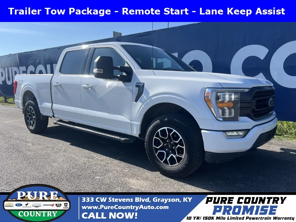 White 2022 Ford F-150 XLT for sale in Grayson, KY
