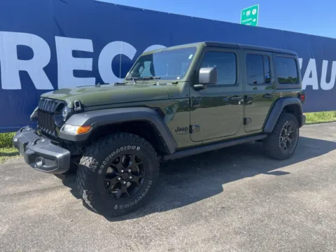 Another view of 2021 Jeep Wrangler Unlimited Willys for sale in Grayson, KY at Pure Country Automotive