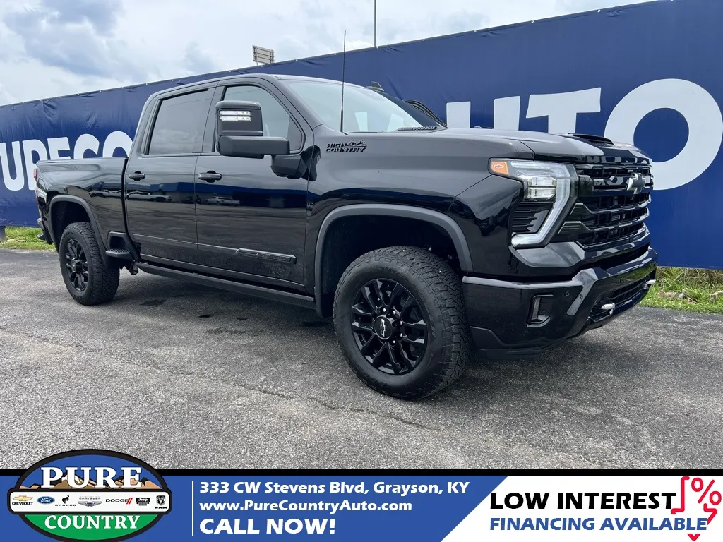 Black 2025 Chevrolet Silverado 2500HD High Country for sale in Grayson, KY