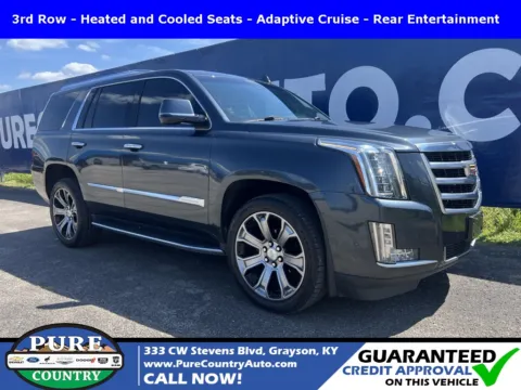 Gray 2019 Cadillac Escalade Premium Luxury for sale in Grayson, KY
