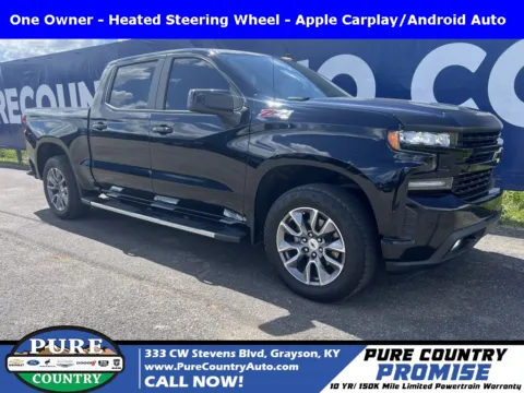 Black 2021 Chevrolet Silverado 1500 RST for sale in Grayson, KY