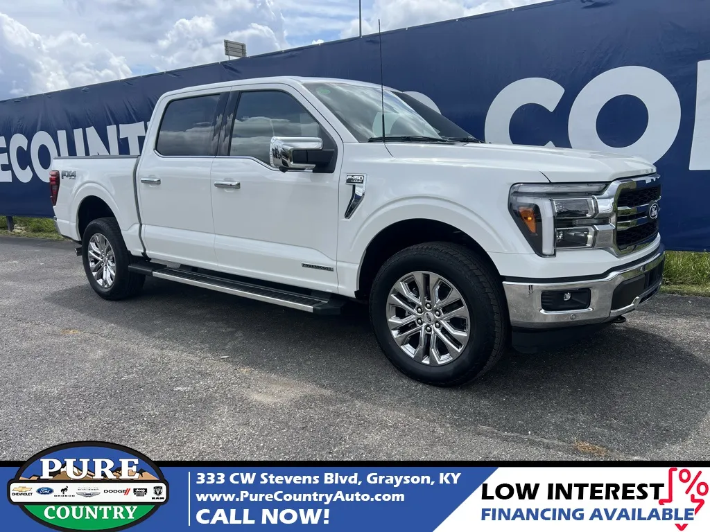 White 2025 Ford F-150 Lariat for sale in Grayson, KY