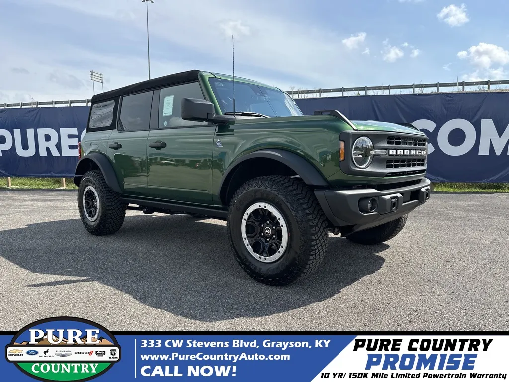 Green 2024 Ford Bronco Black Diamond for sale in Grayson, KY