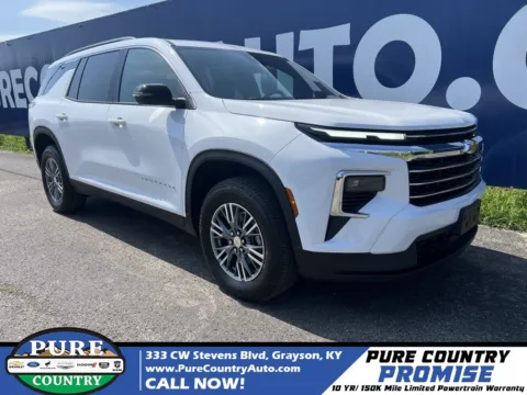 White 2025 Chevrolet Traverse LT for sale in Grayson, KY