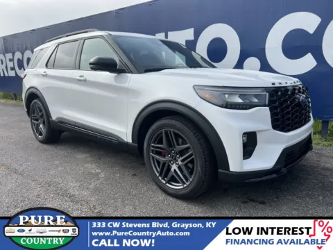 White 2025 Ford Explorer ST for sale in Grayson, KY