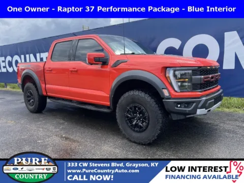 Orange 2023 Ford F-150 Raptor for sale in Grayson, KY
