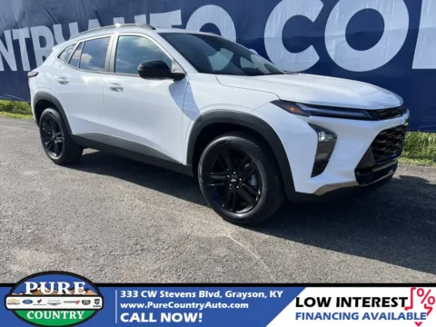 White 2025 Chevrolet Trax ACTIV for sale in Grayson, KY