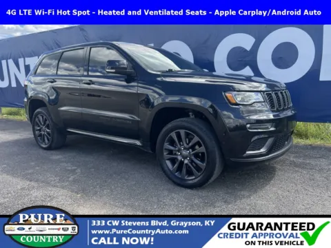 Black 2019 Jeep Grand Cherokee High Altitude for sale in Grayson, KY