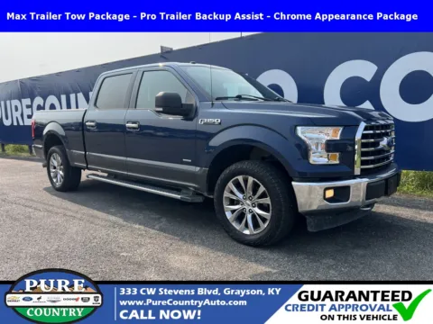 Blue 2017 Ford F-150 XLT for sale in Grayson, KY