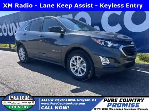 Gray 2021 Chevrolet Equinox LT for sale in Grayson, KY