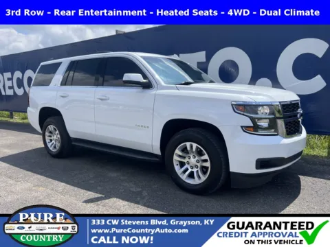 White 2018 Chevrolet Tahoe LT for sale in Grayson, KY