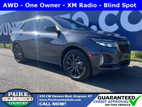 Gray 2022 Chevrolet Equinox RS for sale in Grayson, KY