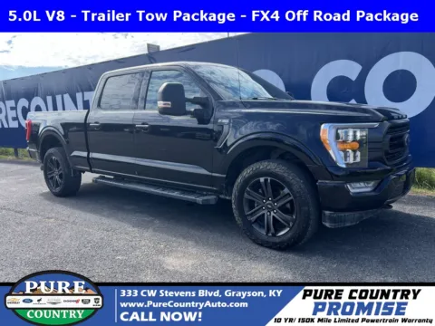 Black 2021 Ford F-150 XLT for sale in Grayson, KY
