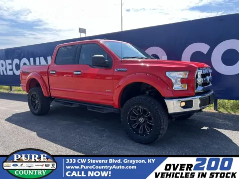 Red 2017 Ford F-150 XLT for sale in Grayson, KY