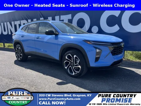 Blue 2024 Chevrolet Trax 2RS for sale in Grayson, KY