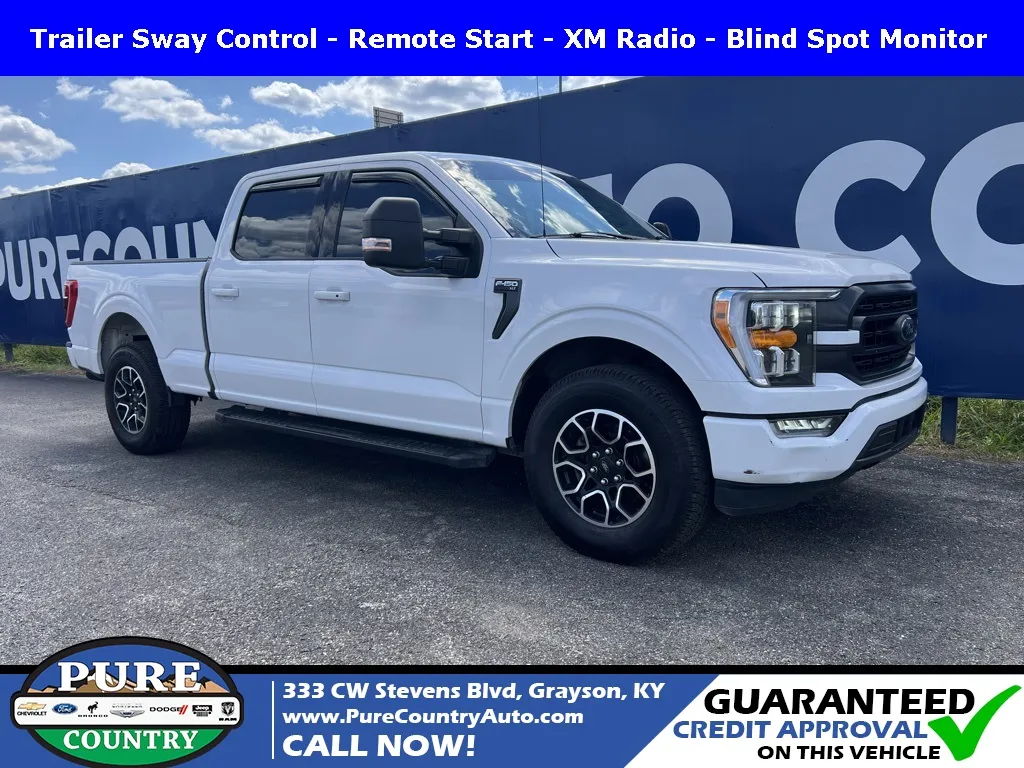 White 2021 Ford F-150 XLT for sale in Grayson, KY