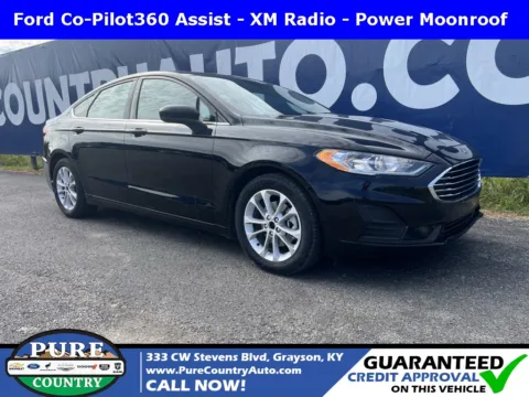 Black 2020 Ford Fusion SE for sale in Grayson, KY