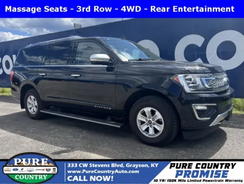 Black 2020 Ford Expedition Max Platinum for sale in Grayson, KY