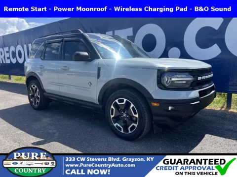 Gray 2021 Ford Bronco Sport Outer Banks for sale in Grayson, KY