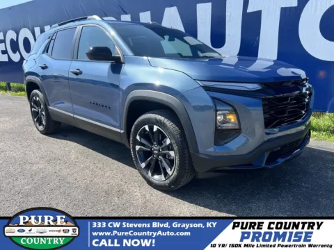 Blue 2026 Chevrolet Equinox RS for sale in Grayson, KY