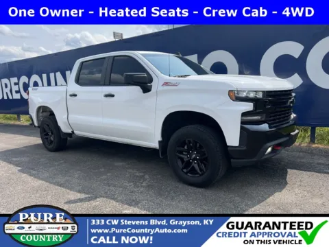 White 2022 Chevrolet Silverado 1500 LTD LT Trail Boss for sale in Grayson, KY