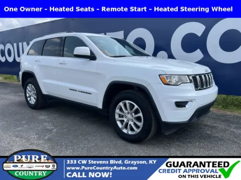 White 2021 Jeep Grand Cherokee Laredo E for sale in Grayson, KY