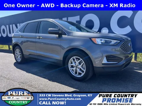 Gray 2024 Ford Edge SEL for sale in Grayson, KY