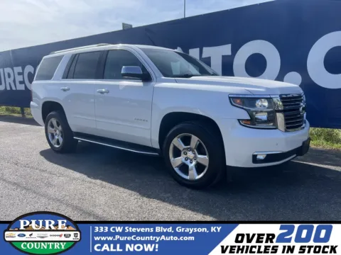 White 2019 Chevrolet Tahoe Premier for sale in Grayson, KY
