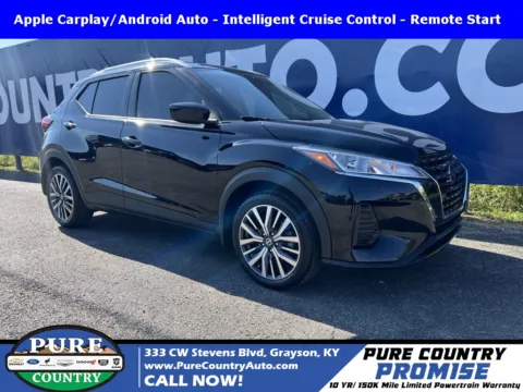 Black 2021 Nissan Kicks SV for sale in Grayson, KY
