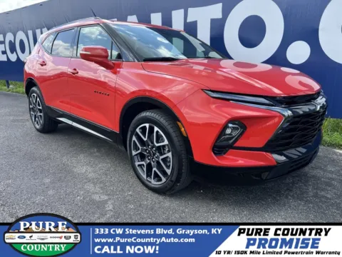 Black 2025 Chevrolet Blazer RS for sale in Grayson, KY