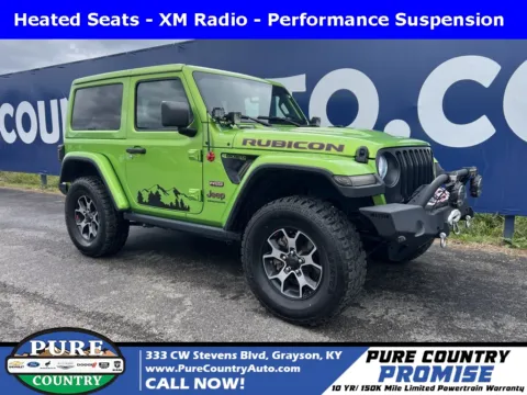 Green 2018 Jeep Wrangler Rubicon for sale in Grayson, KY