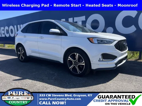 White 2020 Ford Edge ST for sale in Grayson, KY