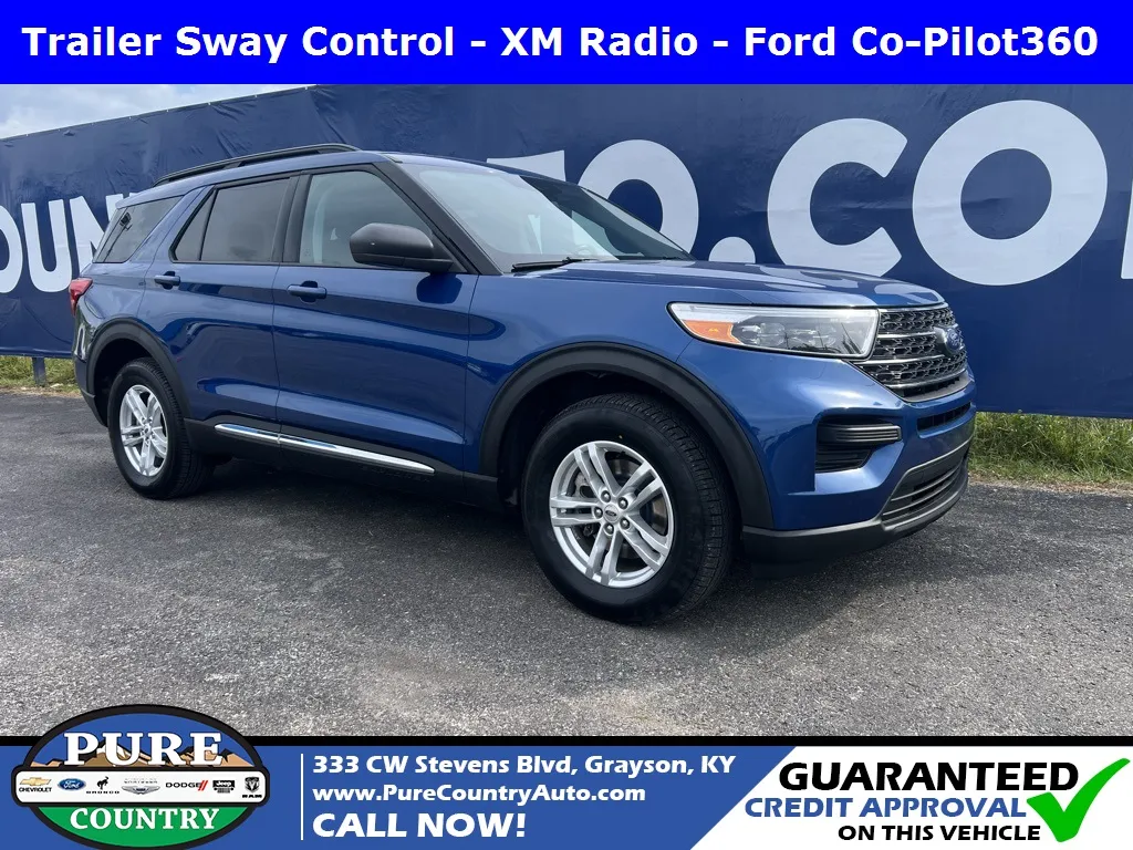 Blue 2022 Ford Explorer XLT for sale in Grayson, KY