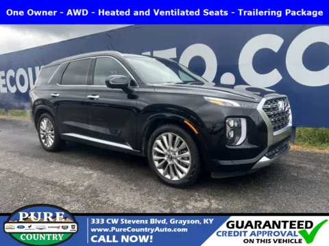 Black 2020 Hyundai Palisade Limited for sale in Grayson, KY