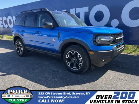 Blue 2025 Ford Bronco Sport Outer Banks for sale in Grayson, KY