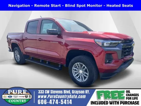 Red 2026 Chevrolet Colorado LT for sale in Grayson, KY