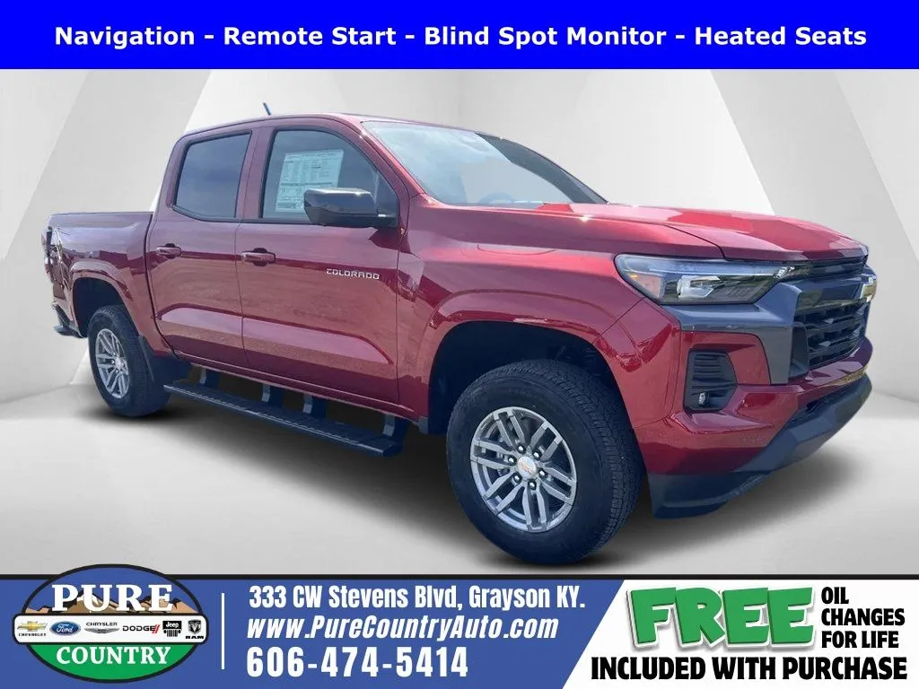 Red 2026 Chevrolet Colorado LT for sale in Grayson, KY