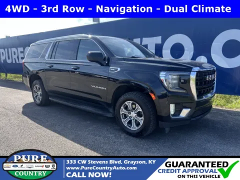 Black 2022 GMC Yukon XL SLE for sale in Grayson, KY