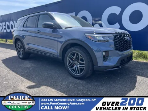 Blue 2025 Ford Explorer ST-Line for sale in Grayson, KY