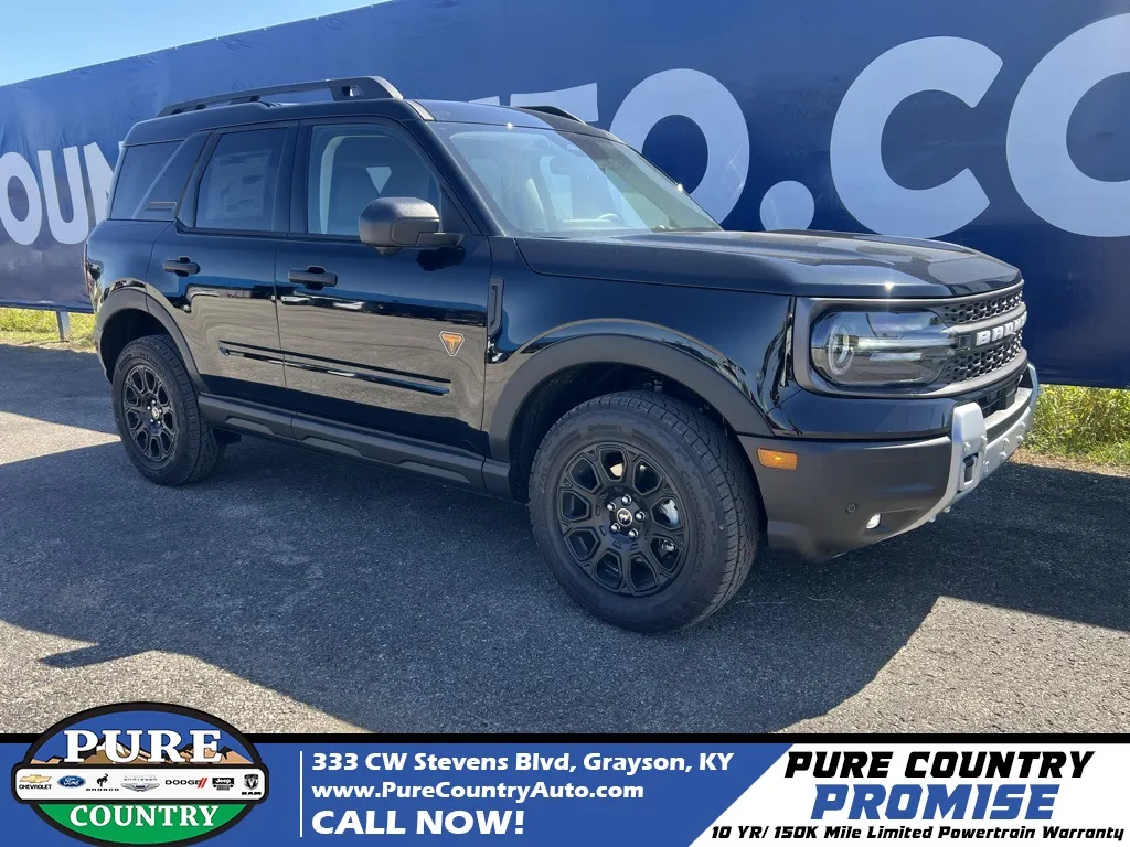 Black 2025 Ford Bronco Sport Badlands for sale in Grayson, KY