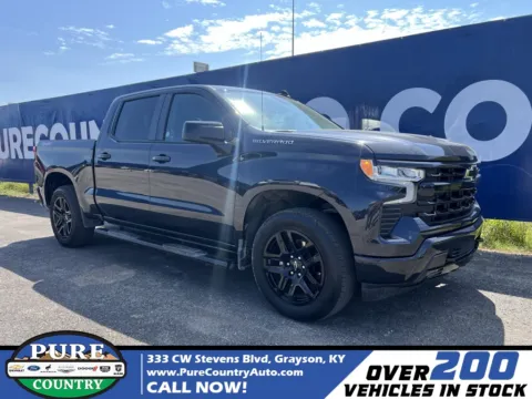Gray 2024 Chevrolet Silverado 1500 RST for sale in Grayson, KY