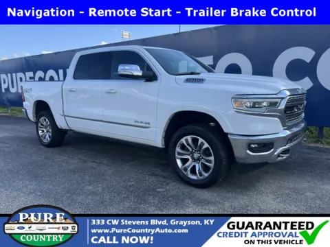 White 2022 Ram 1500 Limited for sale in Grayson, KY
