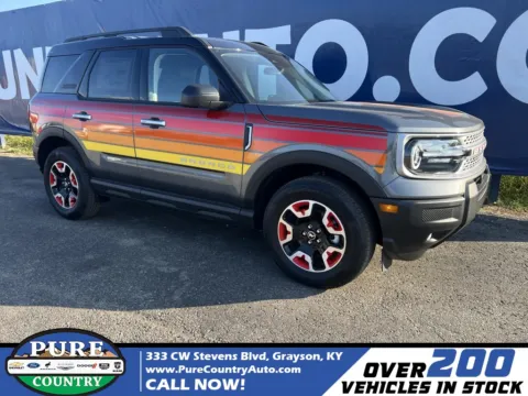 Gray 2025 Ford Bronco Sport Free Wheeling for sale in Grayson, KY