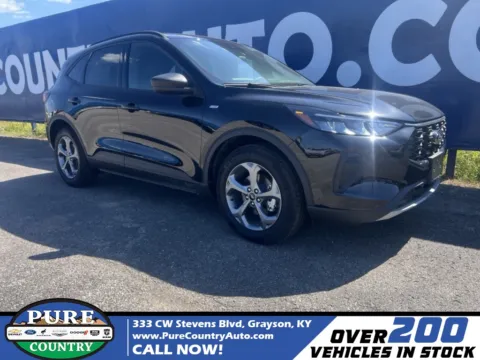 Black 2025 Ford Escape ST-Line Elite for sale in Grayson, KY
