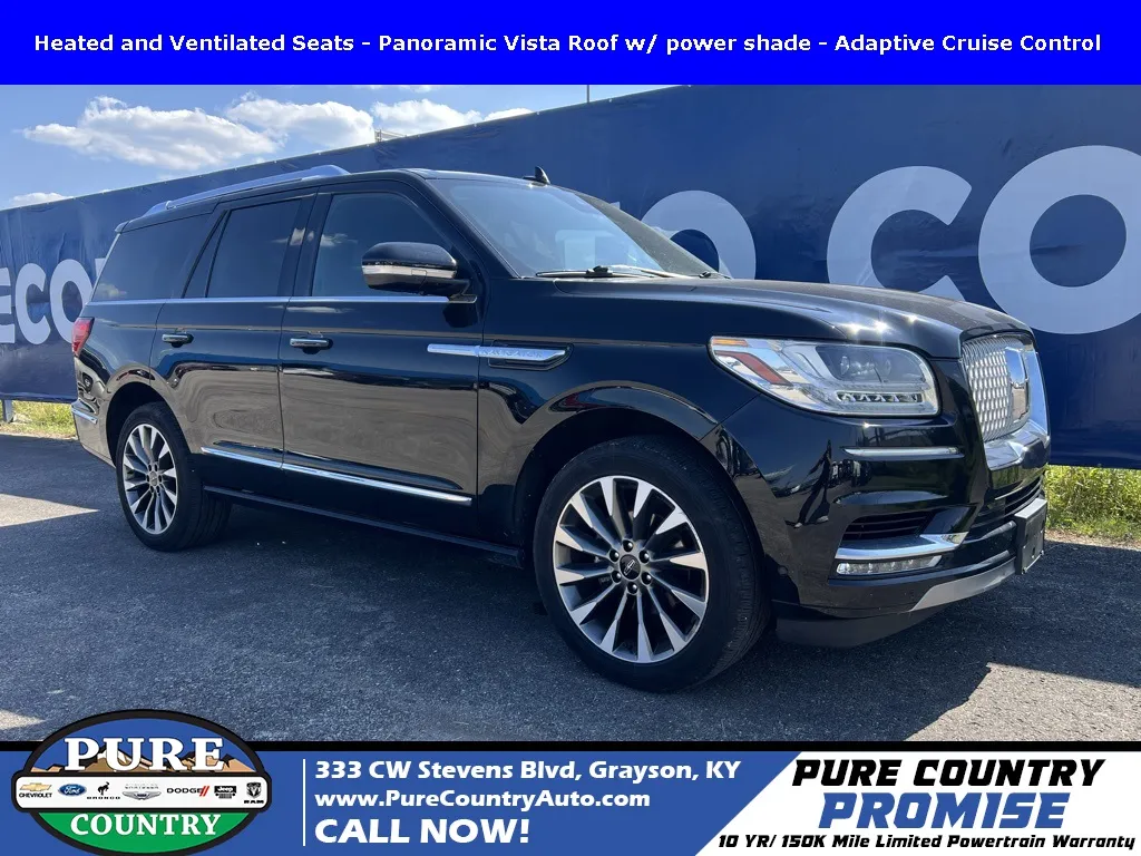 Black 2021 Lincoln Navigator Reserve for sale in Grayson, KY