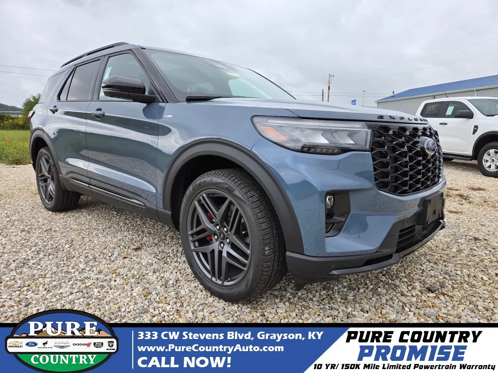 Blue 2025 Ford Explorer ST-Line for sale in Grayson, KY